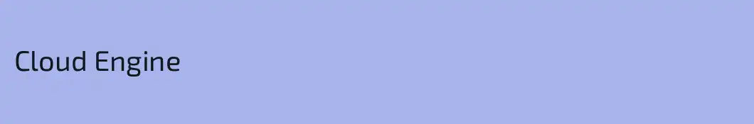 Cloud Engine